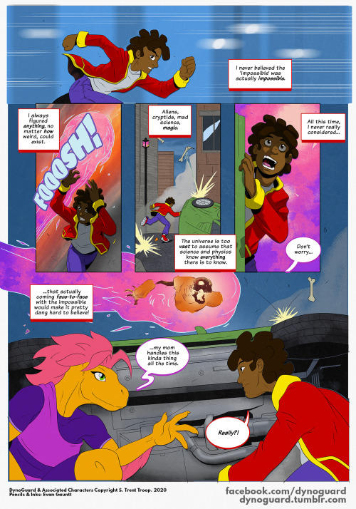 DynoGuard - Pages 1-7Behold the mysteries of Science Tower One and meet Brach Longstride, our team&r