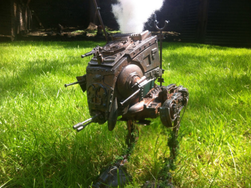 steampunktendencies:  The Captain Bayley’s new baby : Infernal Dichoto-Velocipod