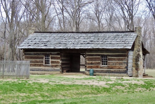 Dogtrot House, New Harmony, Indiana, 2014.This style of house with a breezeway in its center was muc