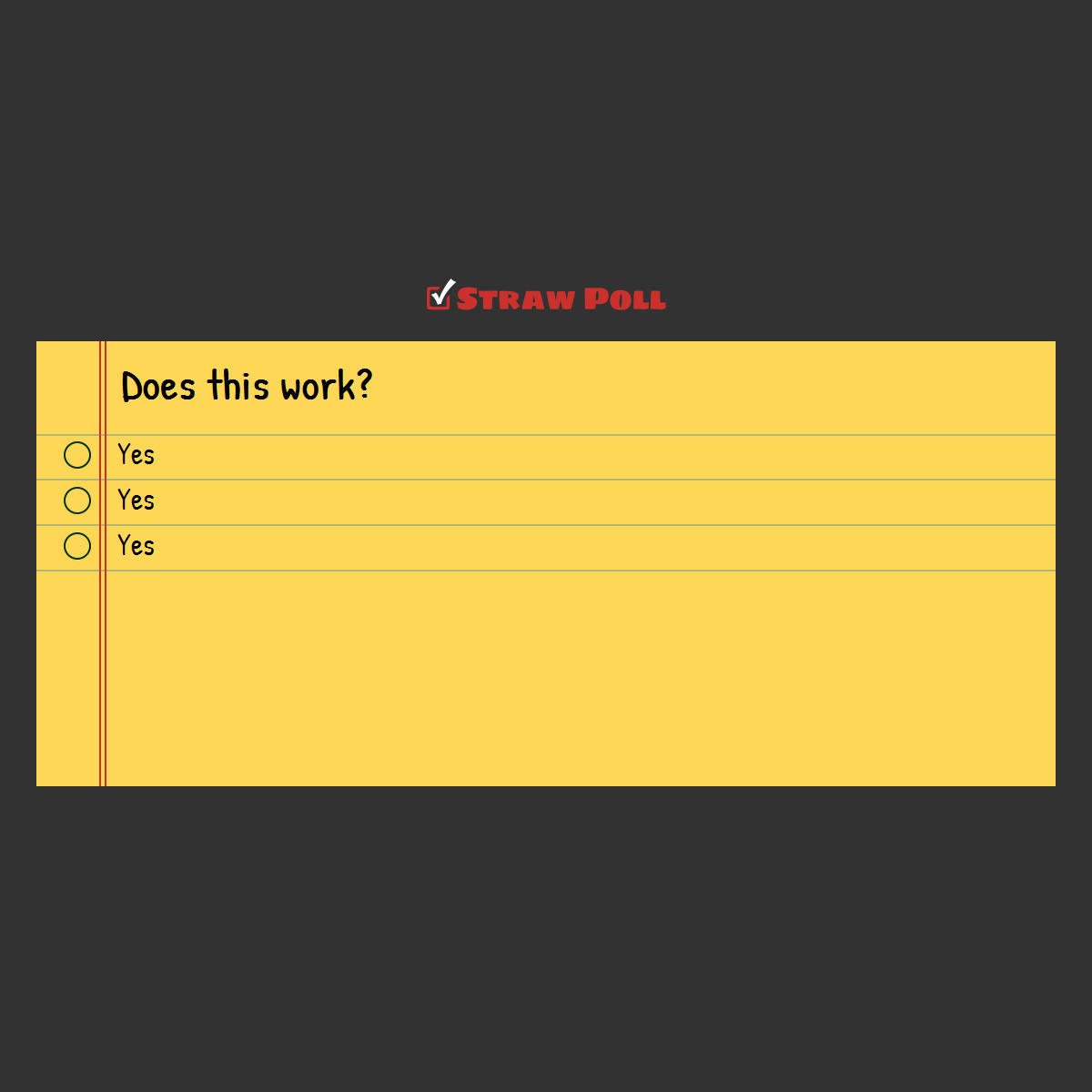Does this work?