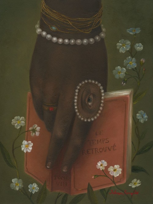 Fantima Ronquillo, Hand with Lover’s Eye ️ our art history ig: archiveofangels 