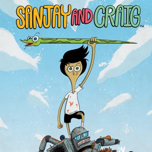 This is the #coverart to the upcoming 2015 #Comiccon exclusive #SanjayandCraig #comic! Pretty great,