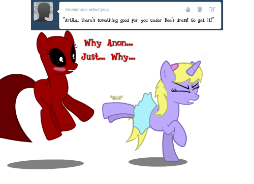 ask-artila:  Artila: What I just saw, can’t be unseen.  xD!