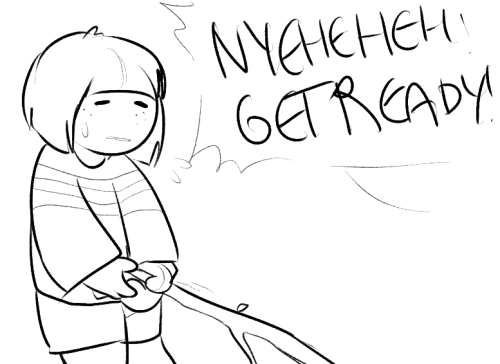 melbert:  i really like the interpretation that frisk is blind  