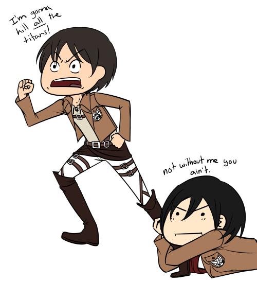 ask-krista-lenz:  logical-illogics:  attack on titan.png  shingeki no kyojin summarized.  