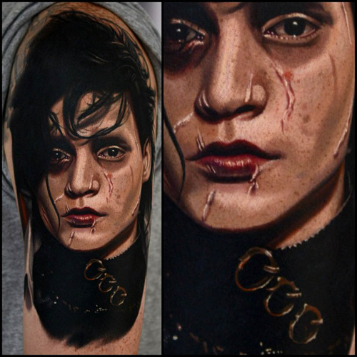 thievinggenius: Tattoo done by Nikko Hurtado.