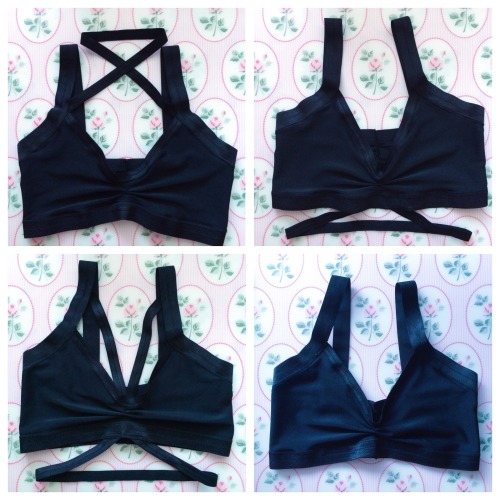 imgonnamakeachange:  cultfawn:  Black Bralettes - Amme B’s   Need