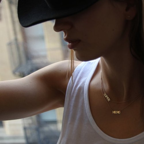 Super Hero Necklace by disa nyc