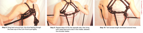 Shibari Tutorial: Coin Basket Harness Video on how to tie the Coin Knot here! Video on how to tie th