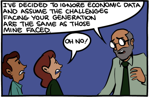 soycrates: &ldquo;Now buy a house!&rdquo; (smbc-comics)