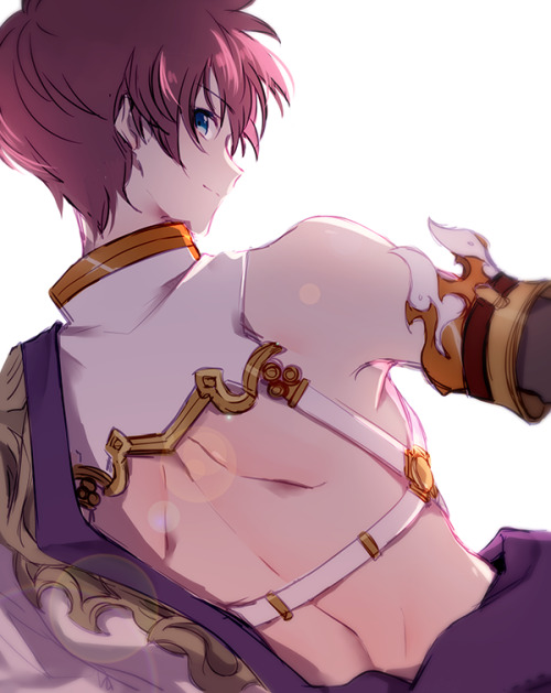 sukeart:i would like to thank whoever had the idea to give asbel jin’s ronin outfit because i 