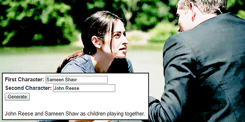 questionswiththecaptain:Person of Interest + RP generator  (part I) | part II