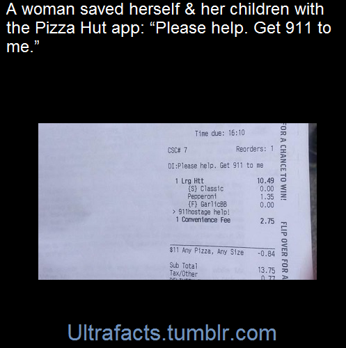 dancinwithabottle:  paperanomaly:  ultrafacts:   A Florida woman used the comments section of a Pizz