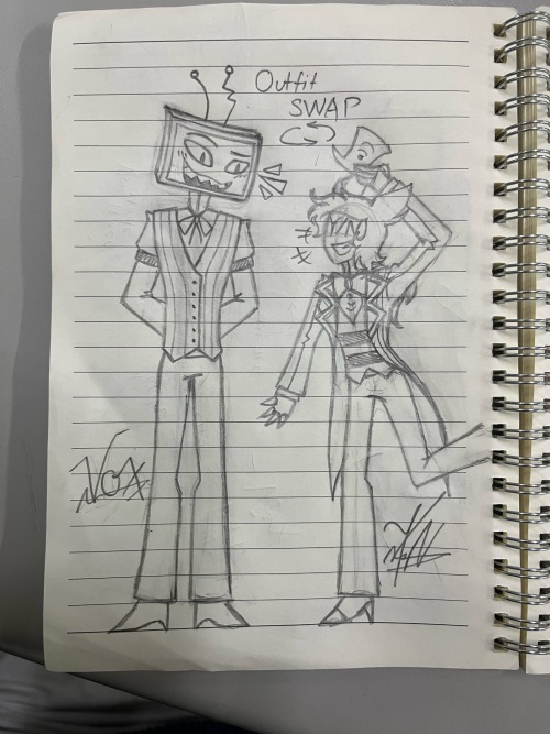 I Got Bored Enough To Muck Around And Make This- I'd Bet That Velvette Would Put Them Up To An Outfit