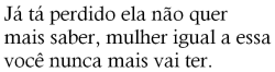 São só Sentimentos...