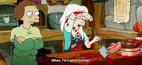 bob-belcher:Disenchantment now streaming on Netflix