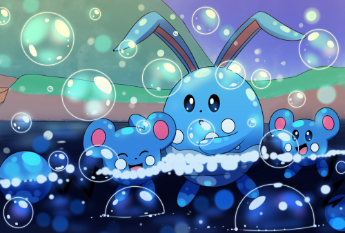 Could You Please Draw Azumarill For Mua?~~the Best Water Type Of All Water Types~~
