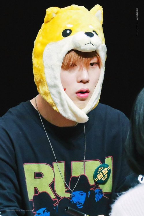 daily-monsta-x: Tuesday: Jooheon at the Suwon fansign Photo credit: On and On + Hoxication