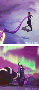 katorra:  Amazing Avatar Scenes [4/?]  This scene brings out both the actor and the director in, just because it is so well done. Let’s put this into context. Korra has just recently found out that she is part spirit and after holding off Unalaq for
