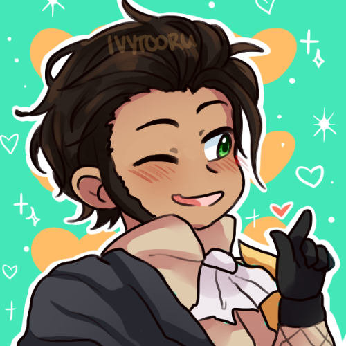 some personal comm/charity donation icons ! finally got to draw claude and byleth together guaaa &lt