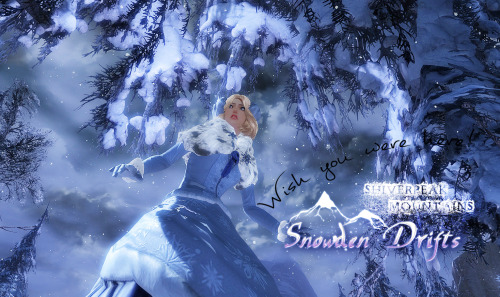 amelia-raiher:  Fae sends a postcard from her lone holiday journey to Snowden Drifts. :) 