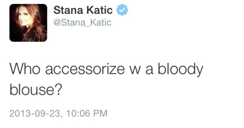 stxnxkxtic:Just a tease taste of Stana’s amazeball tweets