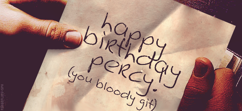 simplypotterheads:Happy Birthday, Percy Weasley! (August 22, 1976)