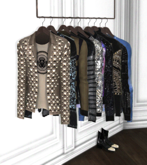 circasim: balmainforsims: SHOP THE COLLECTION &gt;  It’s here! I’m very excited