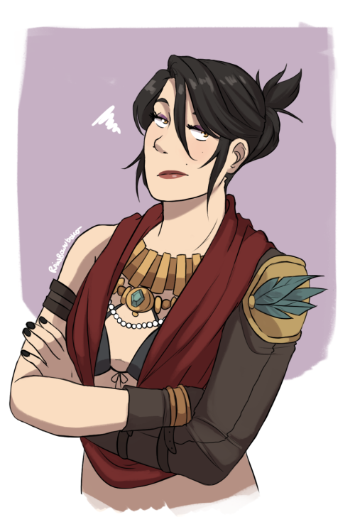 rainbowwbroker:@cerysancrate asked: morrigan and c6 for the expression meme? or c2 for cassandra? ♥t