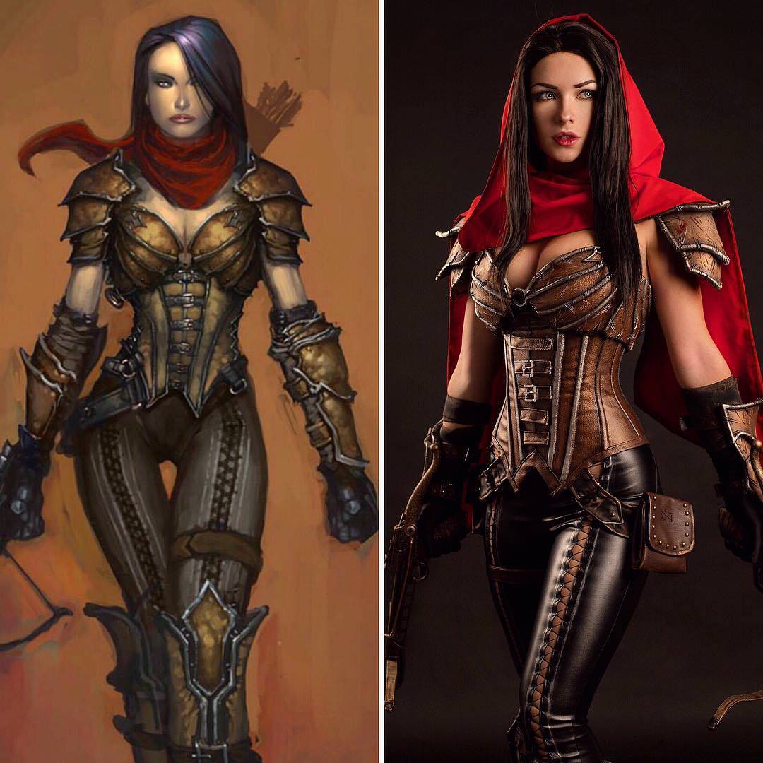 cosplay-galaxy: Irine Meier as Valla (Diablo III)