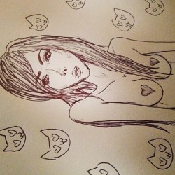 sabrinanelliejuarez:  “Quick sketch