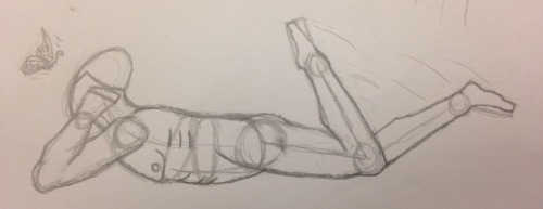 Just Some Practice On The Figures Of Movement Before Any Attempt At Drawing Actual Humans.