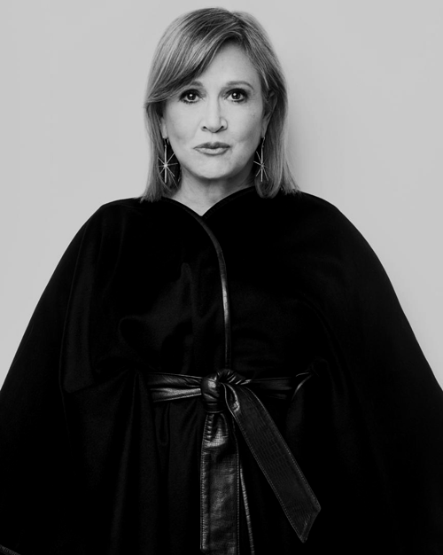 XXX forcewakens: RIP Carrie Frances Fisher (October photo