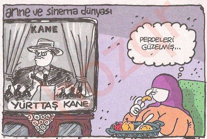 Anne ve sinema dünyası...