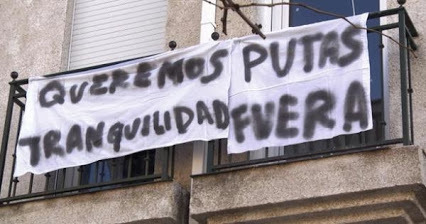 interrogatos:   QUEREMOS PUTAS TRANQUILIDAD FUERA 