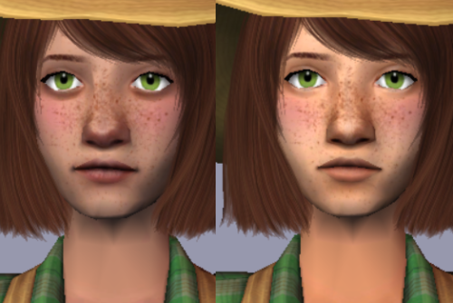 it’s funny how much defaults can change faces, wow