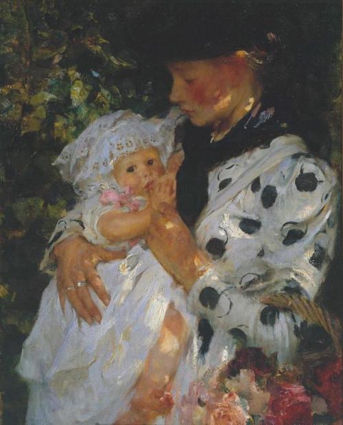 James Jebusa Shannon - The flower girl - 1900