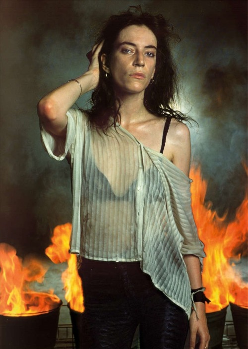 Porn photo virginia-wolf-snake: Patti Smith photographed