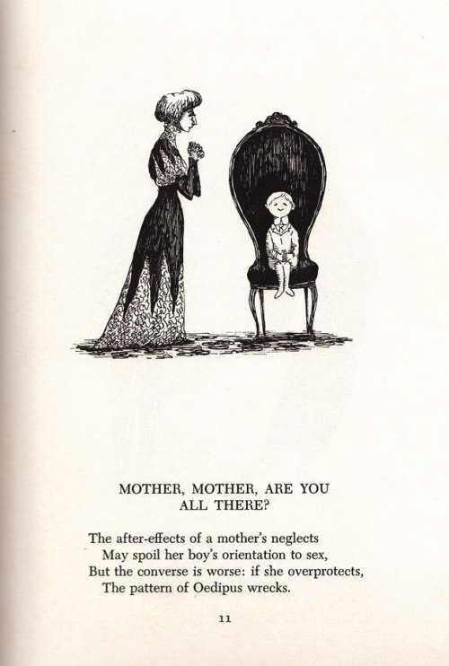  A compilation of Edward Gorey and his rather adult photos