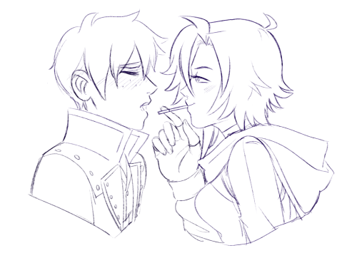 mcmystery: RG pocky game to bring some fun wholesome fluff before we all get annihilated after tomor