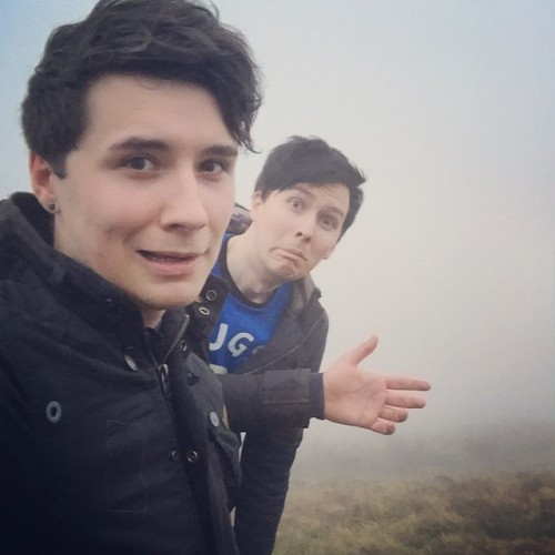 danisnotonfire: so apparently we’re half way up and we can no longer see the path ahead or beh