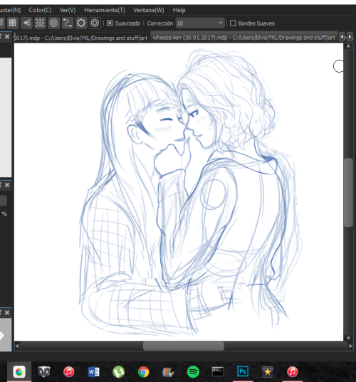 A wheesa sketch that I want to finish today :&lsquo;v
