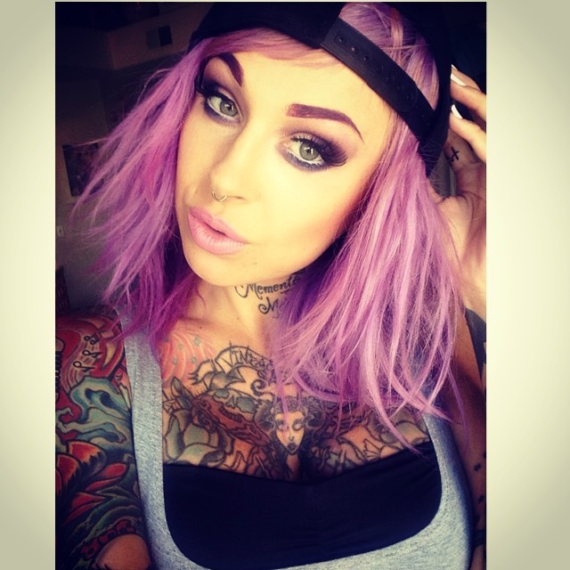 emilydearheart:  On my way to shoot for @thewildgirls and @ironfistclothing today