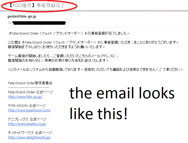 Fate Grand Order Pre Registration