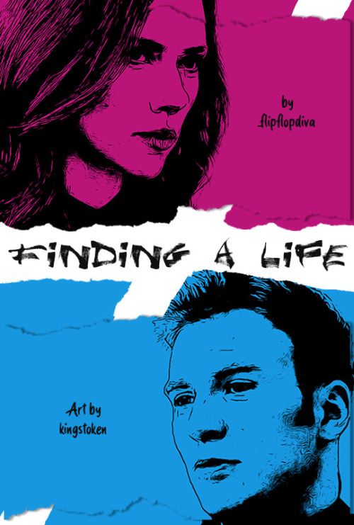 Cover Art For Finding A Life By Flipflop_diva, Created For The 2022 Small Fandoms Big Bang