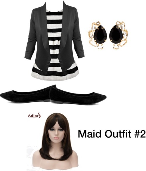 Maid Outfit #2 The Baker And The Beast REMAKE By Kirashanta Featuring Pointed-toe Flats
