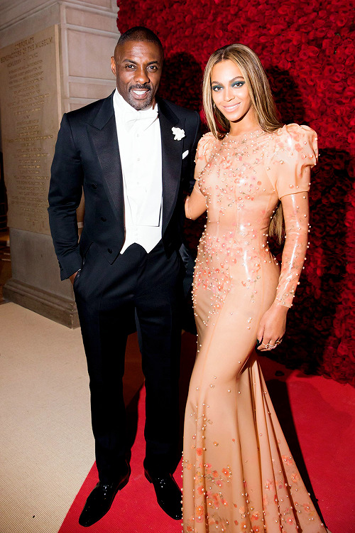 Idris Elba And Beyonce Attend The ‘Manus X Machina: Fashion In An Age Of Technology’ Costume Institute