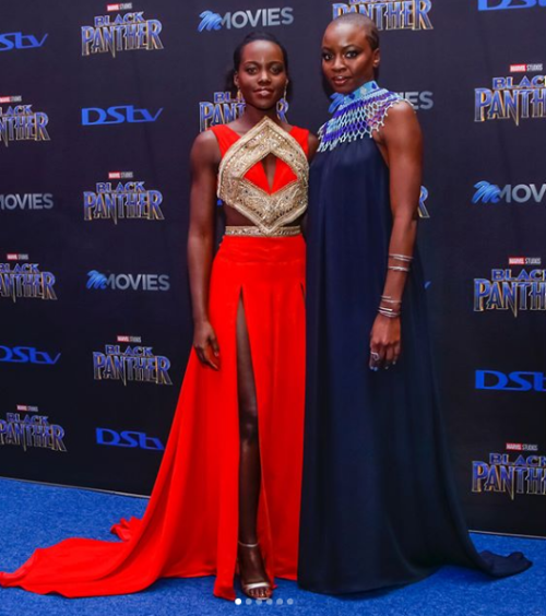“A gift to be back in the motherland to bring #BlackPanther here for the South African Premier