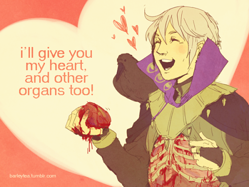 barleytea:  valentines i am going to give out at katsu~! i’m not sure how…. find me and ask for one????  