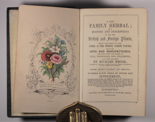 A New Family herbal or a history and description of all of the British and Foreign Plants which are 